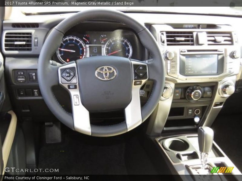 Magnetic Gray Metallic / Sand Beige 2017 Toyota 4Runner SR5 Premium