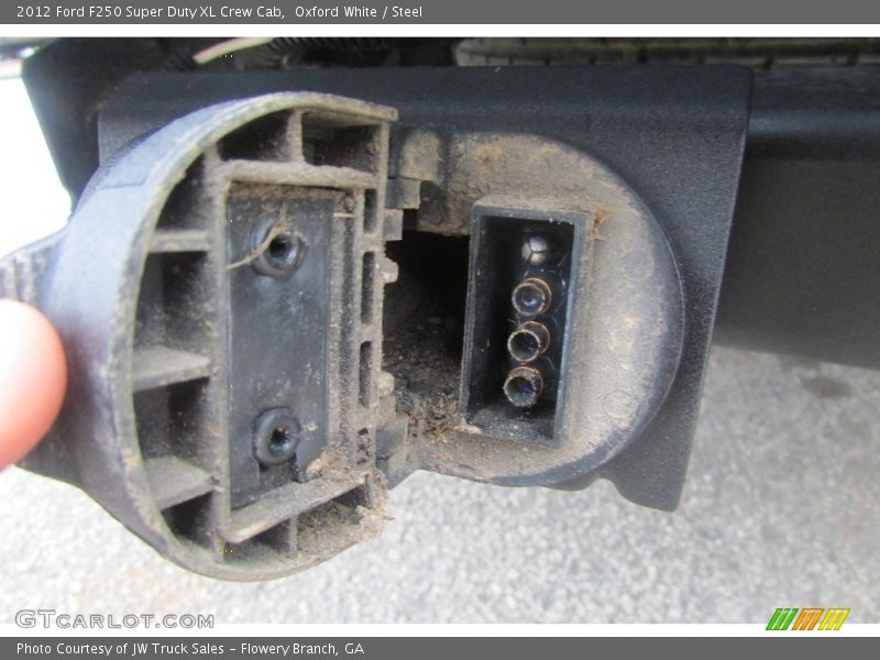 Oxford White / Steel 2012 Ford F250 Super Duty XL Crew Cab