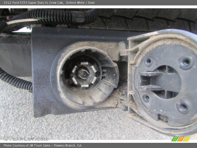 Oxford White / Steel 2012 Ford F250 Super Duty XL Crew Cab