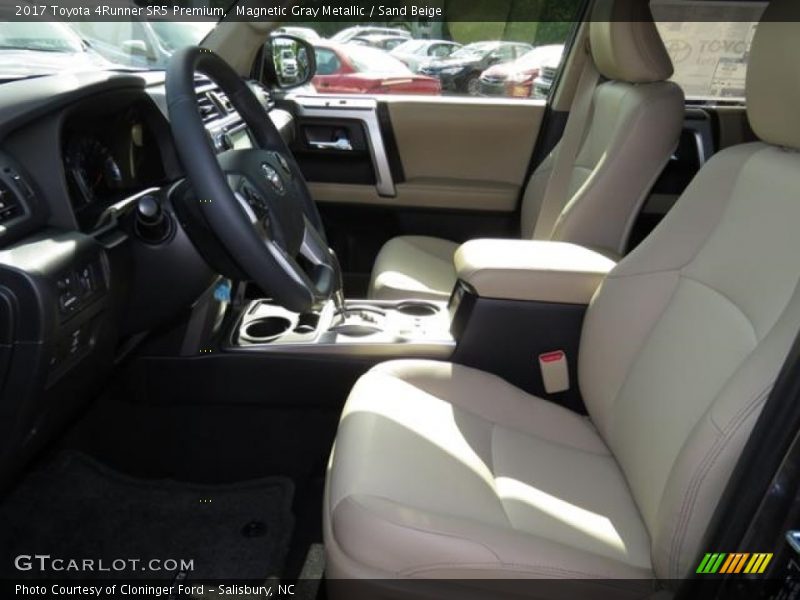 Magnetic Gray Metallic / Sand Beige 2017 Toyota 4Runner SR5 Premium