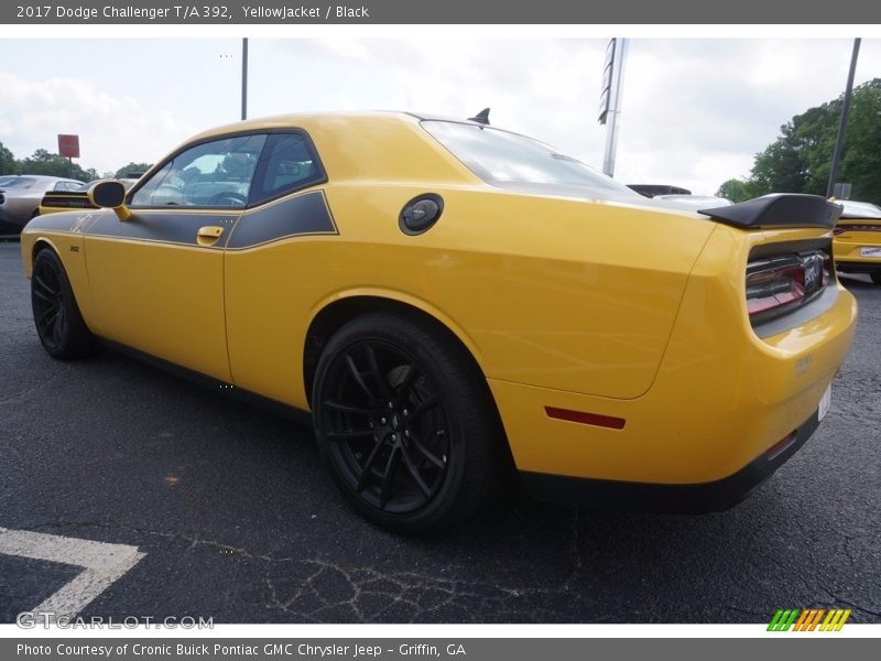 YellowJacket / Black 2017 Dodge Challenger T/A 392