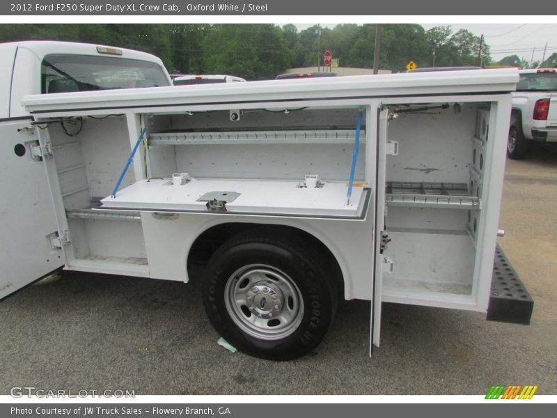 Oxford White / Steel 2012 Ford F250 Super Duty XL Crew Cab