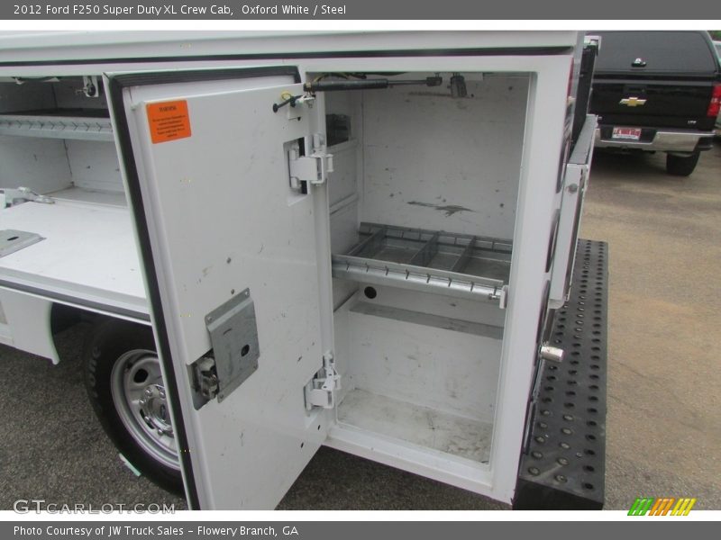 Oxford White / Steel 2012 Ford F250 Super Duty XL Crew Cab