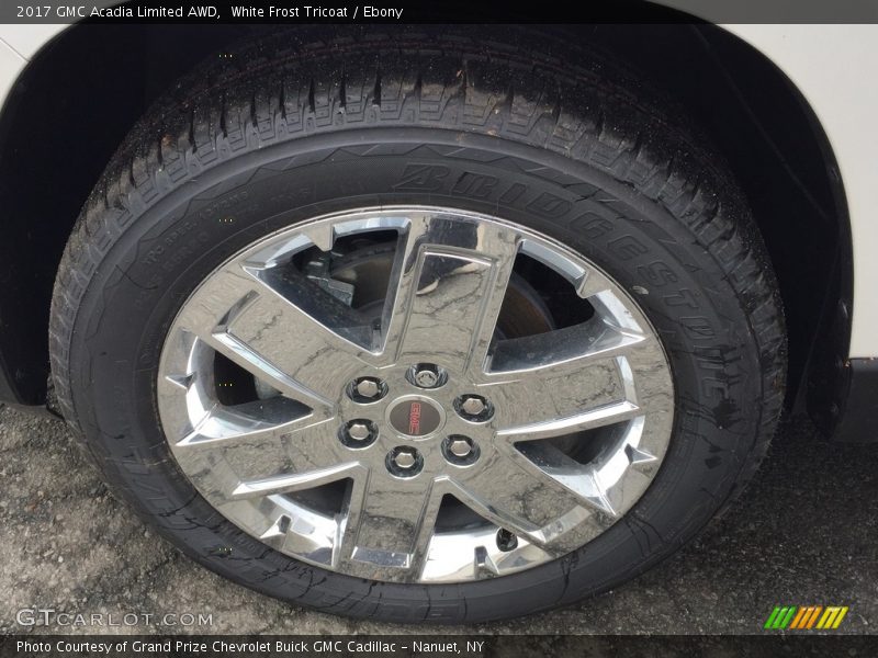 White Frost Tricoat / Ebony 2017 GMC Acadia Limited AWD