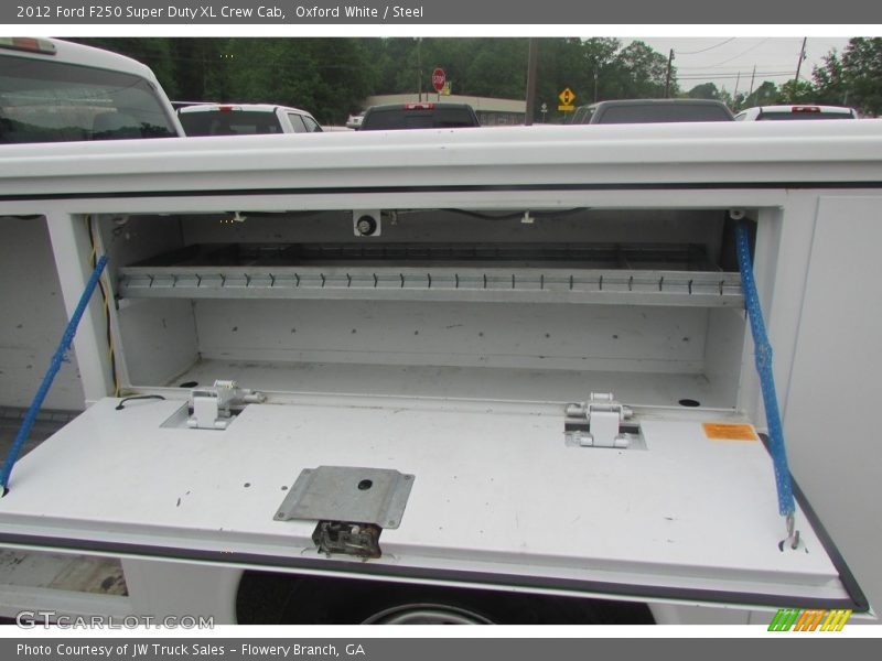 Oxford White / Steel 2012 Ford F250 Super Duty XL Crew Cab