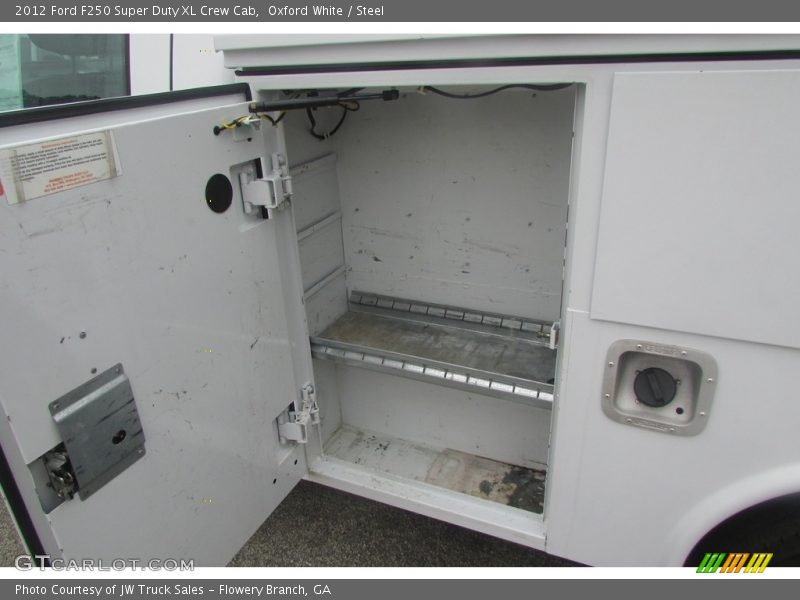 Oxford White / Steel 2012 Ford F250 Super Duty XL Crew Cab