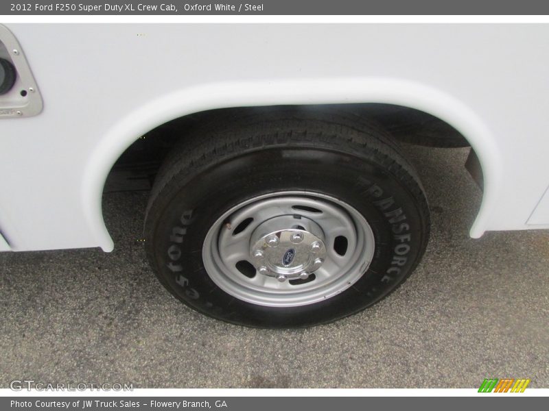 Oxford White / Steel 2012 Ford F250 Super Duty XL Crew Cab