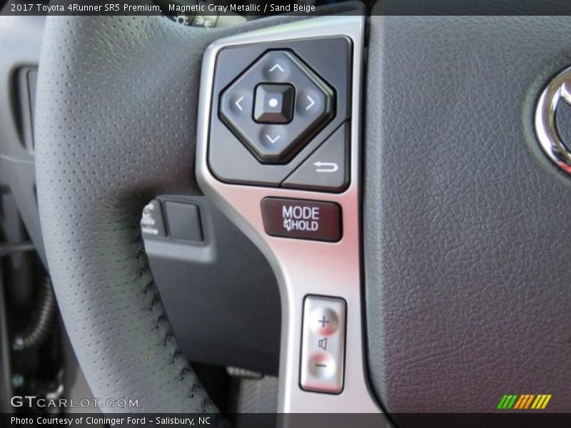 Magnetic Gray Metallic / Sand Beige 2017 Toyota 4Runner SR5 Premium
