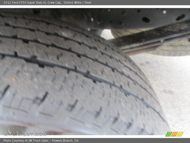 Oxford White / Steel 2012 Ford F250 Super Duty XL Crew Cab
