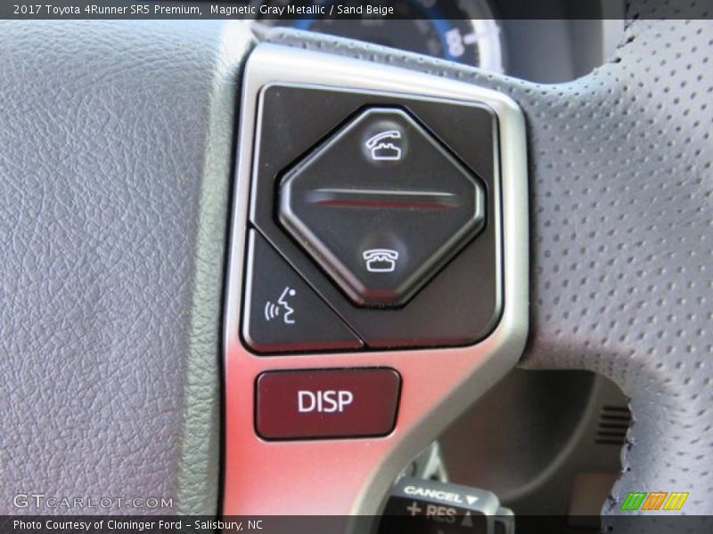 Magnetic Gray Metallic / Sand Beige 2017 Toyota 4Runner SR5 Premium