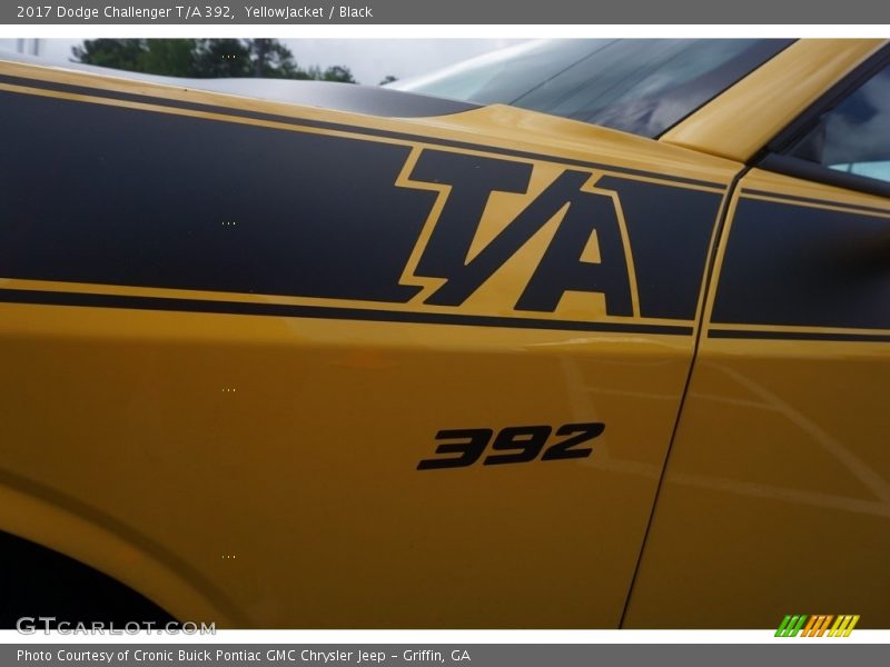 YellowJacket / Black 2017 Dodge Challenger T/A 392