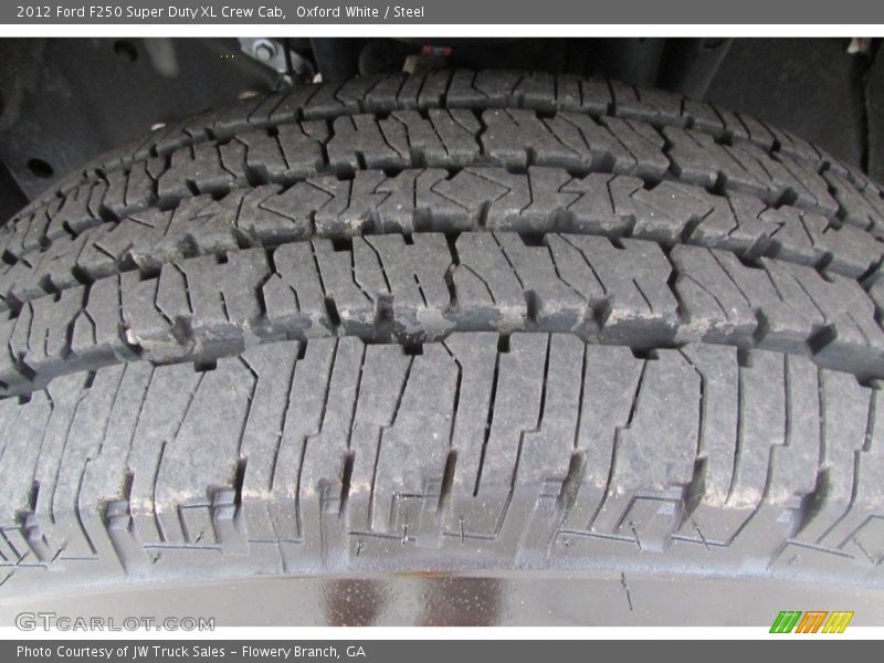 Oxford White / Steel 2012 Ford F250 Super Duty XL Crew Cab