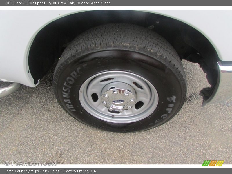Oxford White / Steel 2012 Ford F250 Super Duty XL Crew Cab