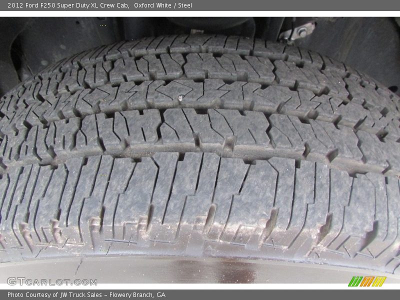 Oxford White / Steel 2012 Ford F250 Super Duty XL Crew Cab