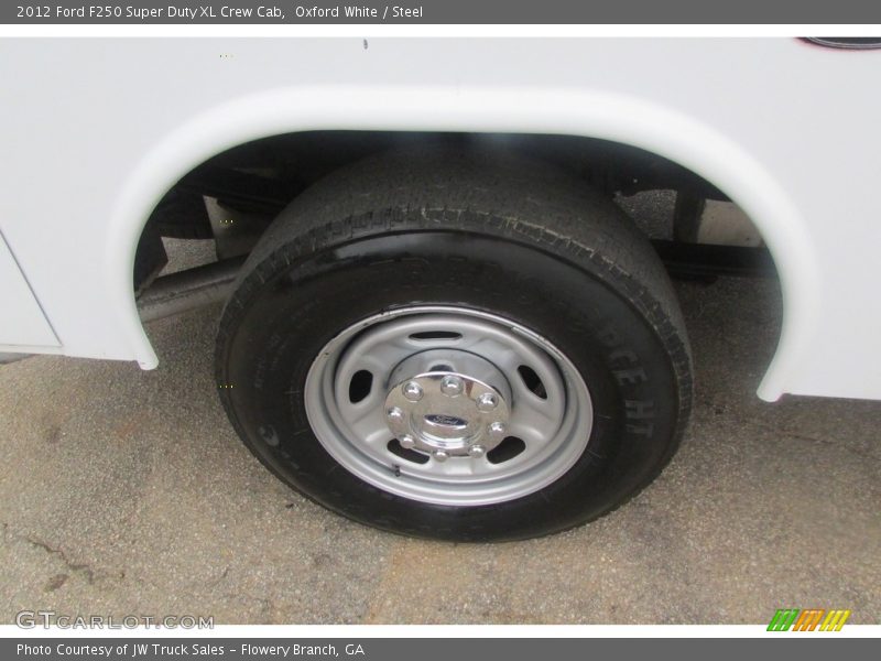 Oxford White / Steel 2012 Ford F250 Super Duty XL Crew Cab