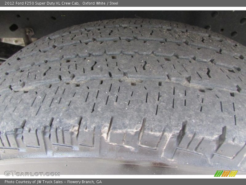 Oxford White / Steel 2012 Ford F250 Super Duty XL Crew Cab