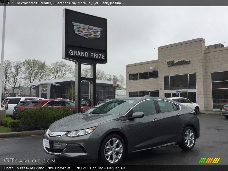 Heather Gray Metallic / Jet Black/Jet Black 2017 Chevrolet Volt Premier
