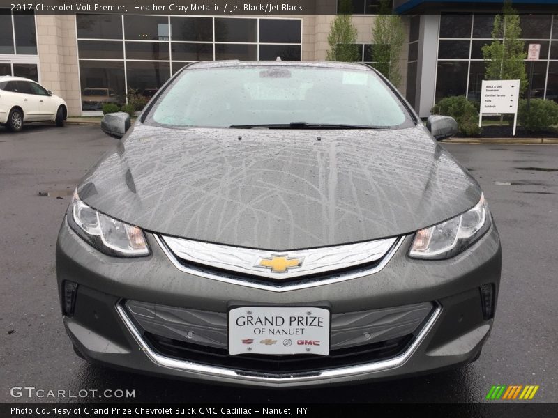 Heather Gray Metallic / Jet Black/Jet Black 2017 Chevrolet Volt Premier