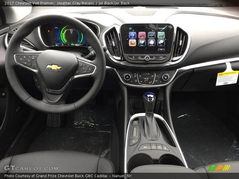 Heather Gray Metallic / Jet Black/Jet Black 2017 Chevrolet Volt Premier