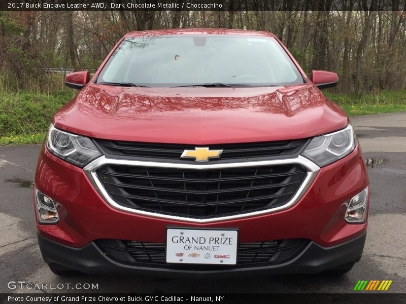 Dark Chocolate Metallic / Choccachino 2017 Buick Enclave Leather AWD
