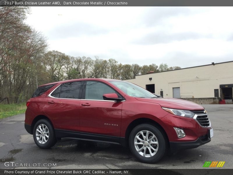 Dark Chocolate Metallic / Choccachino 2017 Buick Enclave Leather AWD