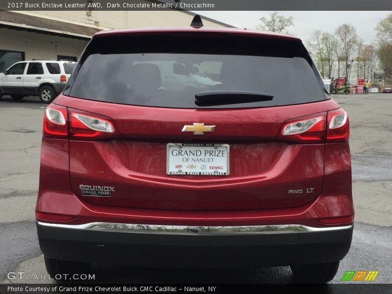 Dark Chocolate Metallic / Choccachino 2017 Buick Enclave Leather AWD