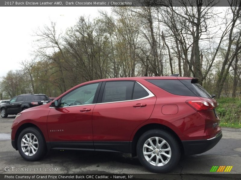 Dark Chocolate Metallic / Choccachino 2017 Buick Enclave Leather AWD