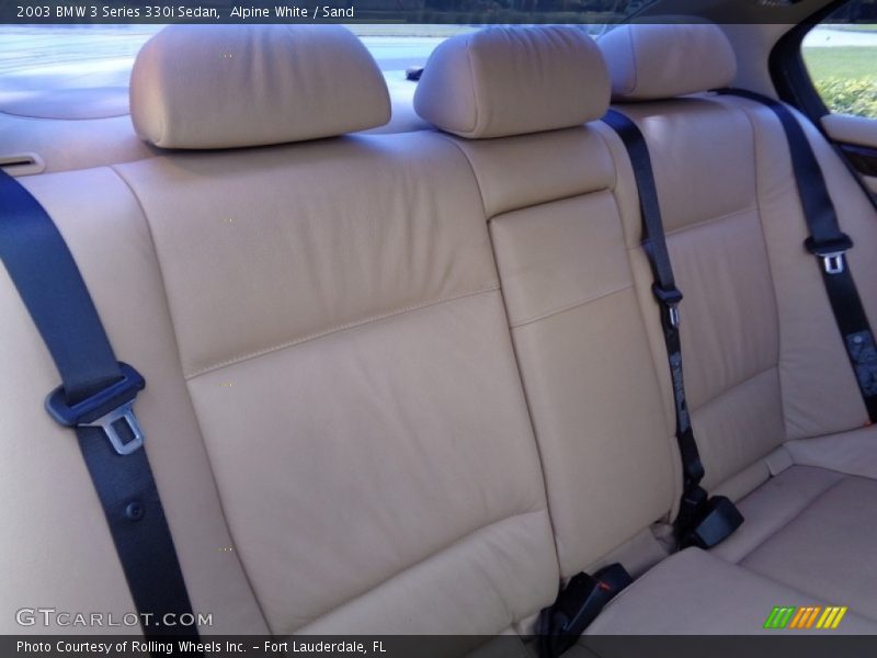 Alpine White / Sand 2003 BMW 3 Series 330i Sedan