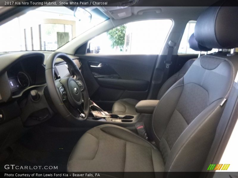 Front Seat of 2017 Niro Touring Hybrid