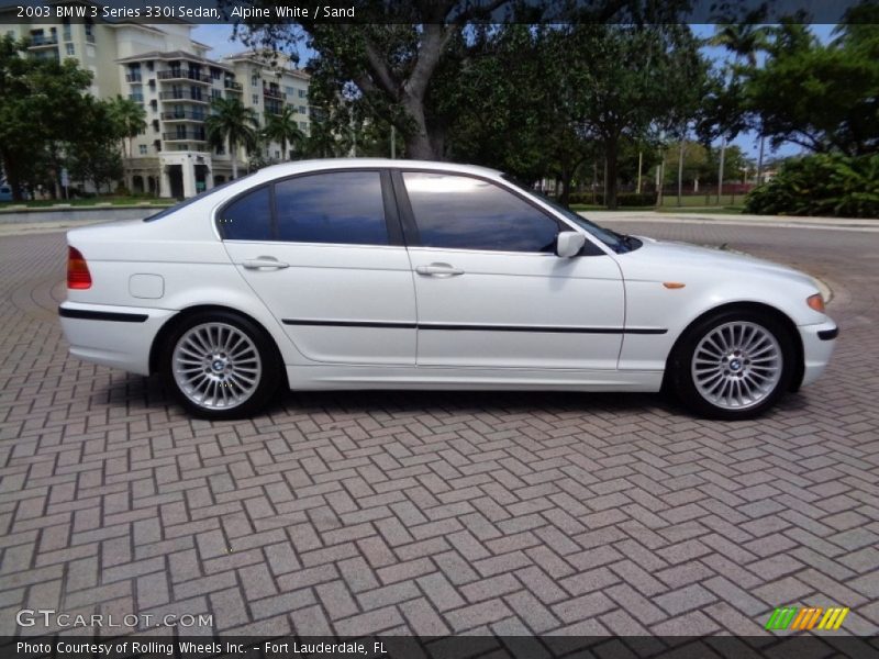 Alpine White / Sand 2003 BMW 3 Series 330i Sedan