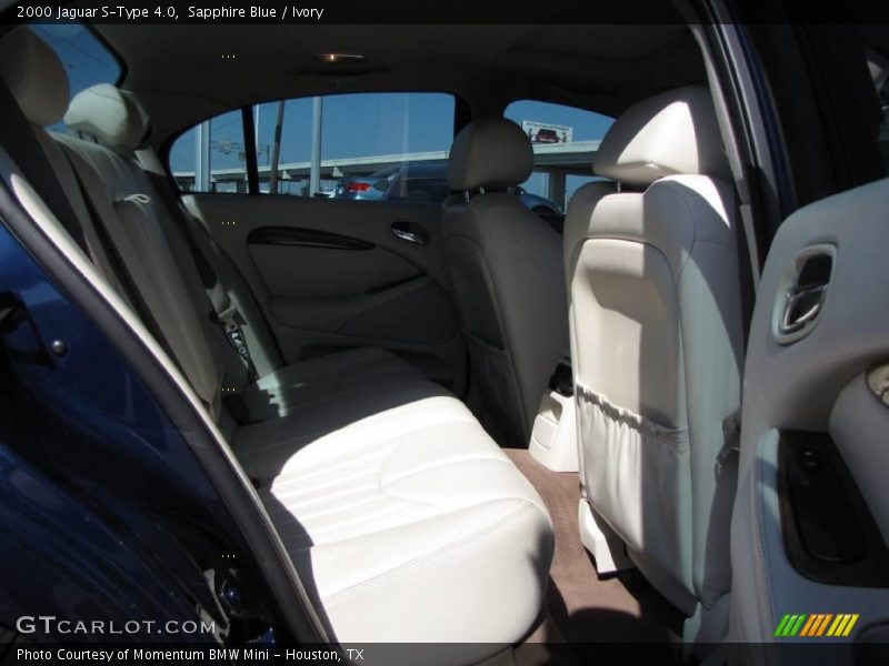 Sapphire Blue / Ivory 2000 Jaguar S-Type 4.0