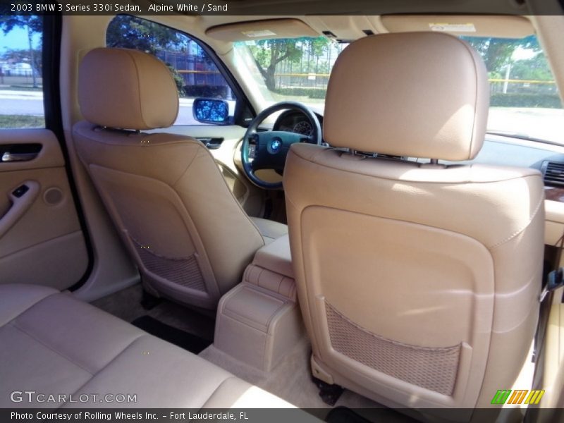 Alpine White / Sand 2003 BMW 3 Series 330i Sedan