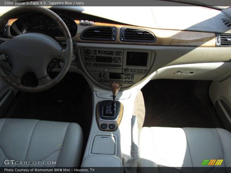 Sapphire Blue / Ivory 2000 Jaguar S-Type 4.0