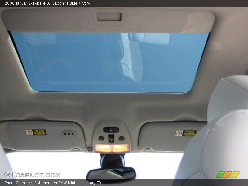 Sapphire Blue / Ivory 2000 Jaguar S-Type 4.0