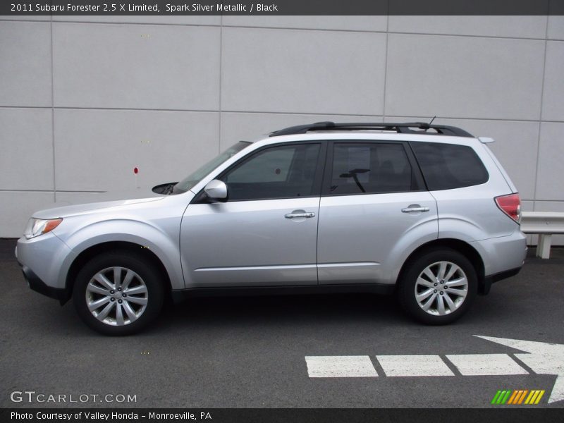 Spark Silver Metallic / Black 2011 Subaru Forester 2.5 X Limited