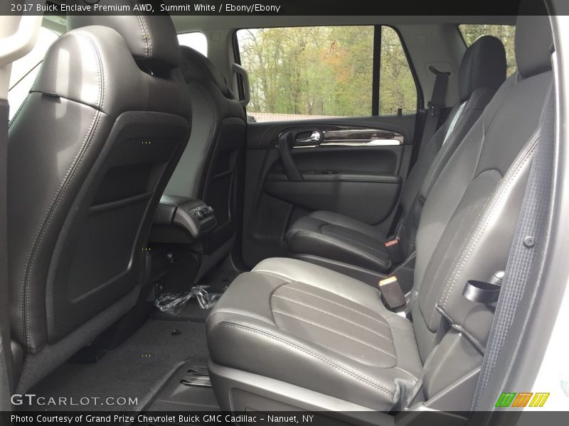 Summit White / Ebony/Ebony 2017 Buick Enclave Premium AWD
