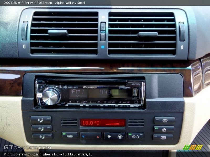 Audio System of 2003 3 Series 330i Sedan