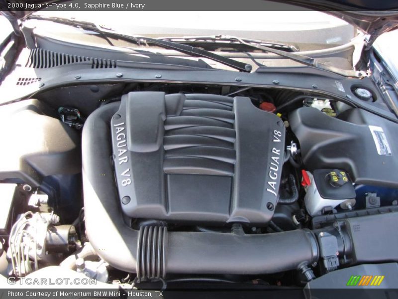 Sapphire Blue / Ivory 2000 Jaguar S-Type 4.0