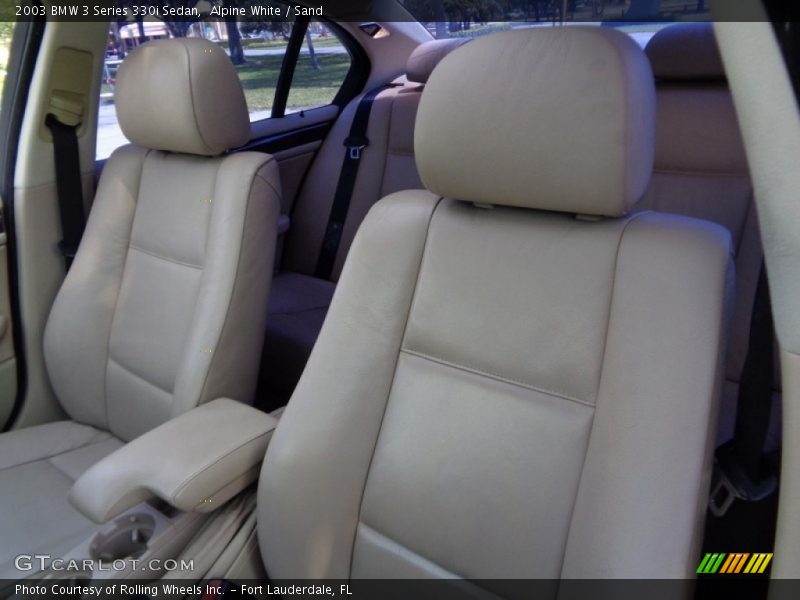 Alpine White / Sand 2003 BMW 3 Series 330i Sedan
