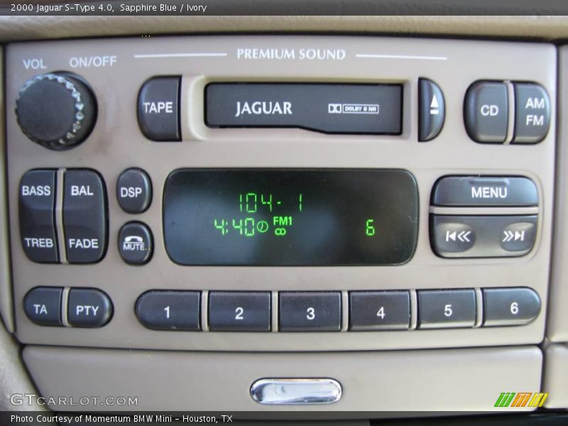 Sapphire Blue / Ivory 2000 Jaguar S-Type 4.0