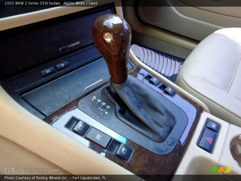  2003 3 Series 330i Sedan 5 Speed Automatic Shifter