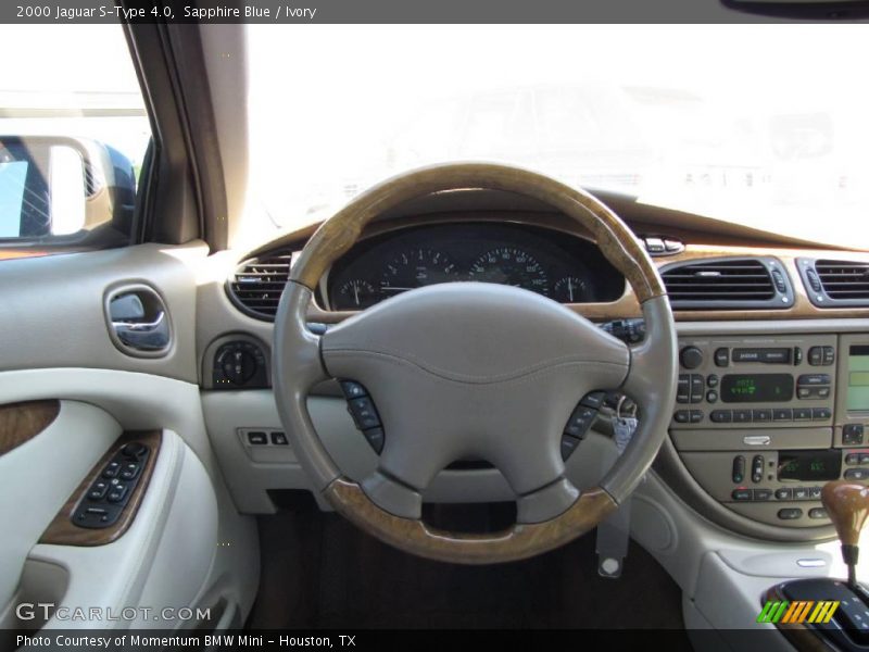 Sapphire Blue / Ivory 2000 Jaguar S-Type 4.0
