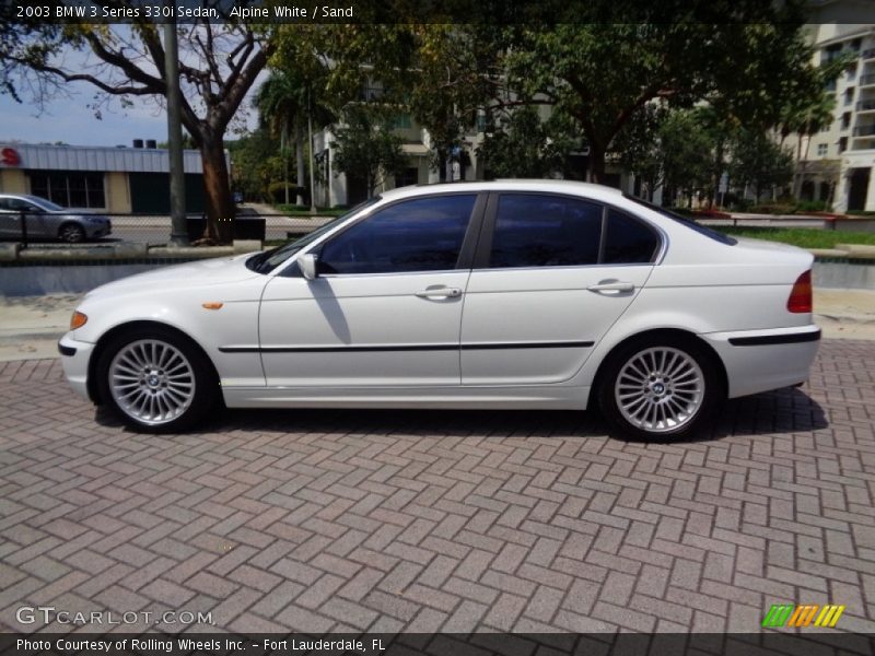  2003 3 Series 330i Sedan Alpine White