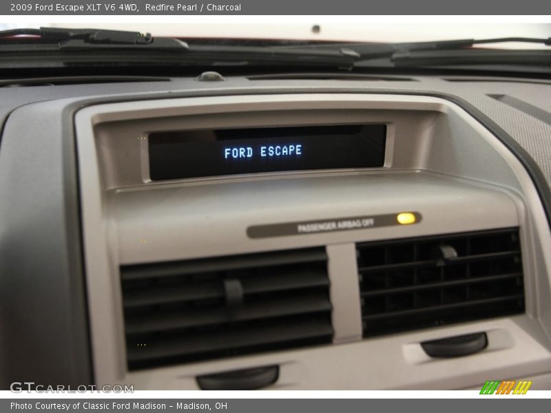 Redfire Pearl / Charcoal 2009 Ford Escape XLT V6 4WD
