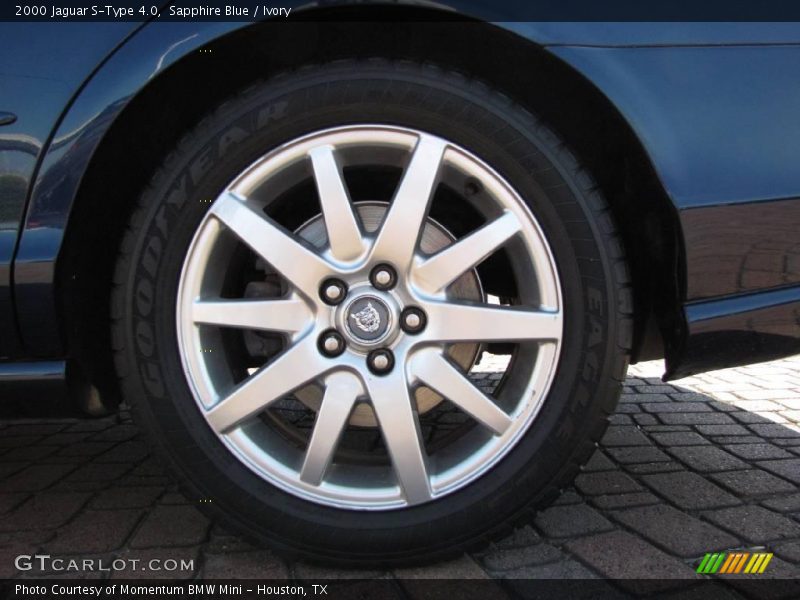 Sapphire Blue / Ivory 2000 Jaguar S-Type 4.0