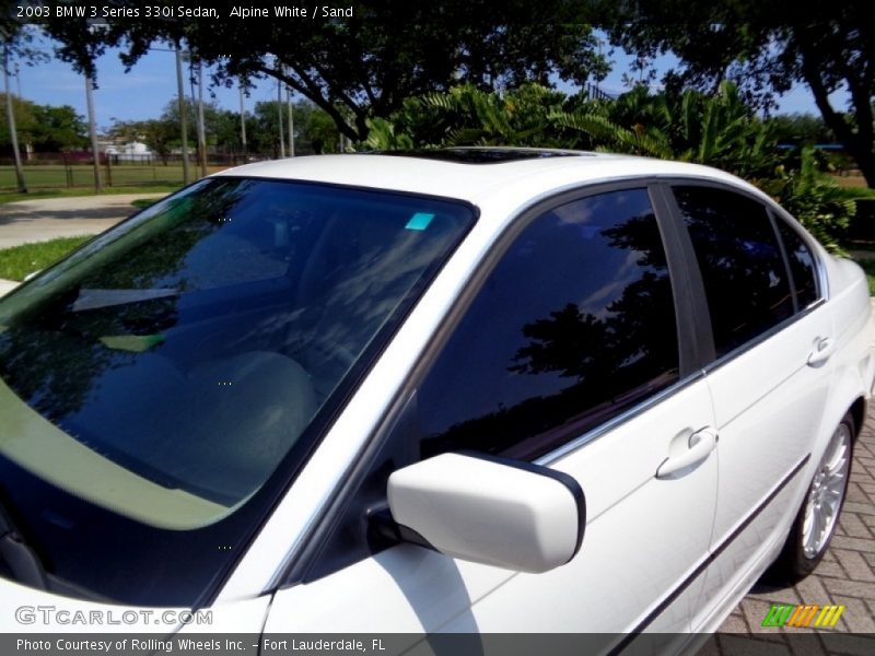 Alpine White / Sand 2003 BMW 3 Series 330i Sedan