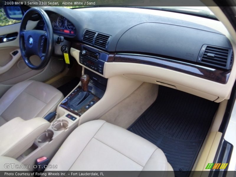 Alpine White / Sand 2003 BMW 3 Series 330i Sedan