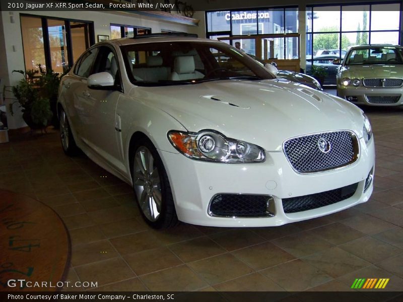 Porcelain White / Ivory 2010 Jaguar XF XFR Sport Sedan