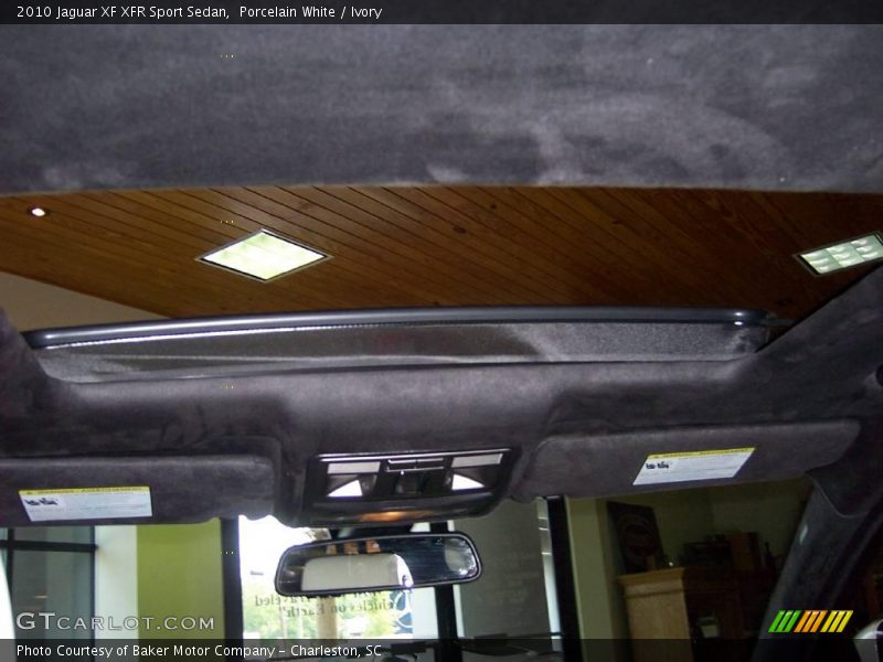 Porcelain White / Ivory 2010 Jaguar XF XFR Sport Sedan