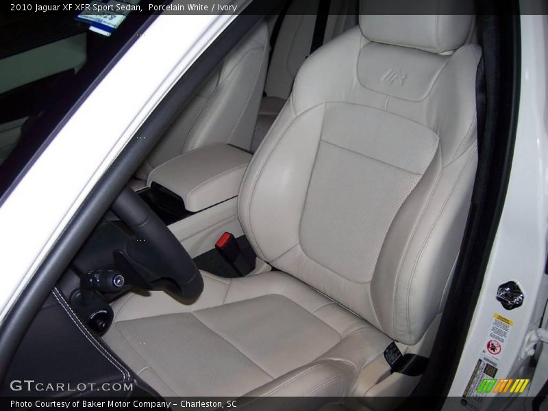 Porcelain White / Ivory 2010 Jaguar XF XFR Sport Sedan